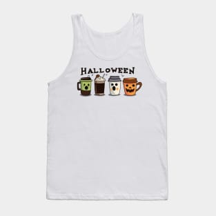 Cute Halloween coffee Tank Top